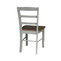 Madrid LadderBack Chairs - Set of 2 - Whitewood C41-2P