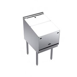 Krowne KR-306 Locking Cover for Raised Liquor Display, Specify Model, Silver