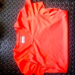 Columbia Tops | Columbia Short Sleeve Dri-Fit Top. | Color: Orange | Size: M