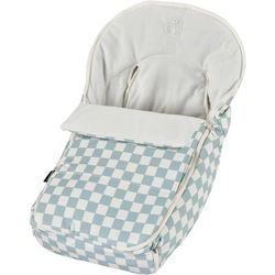 Orbit Baby G5 Stroller Footmuff - Checkered Surf Spray