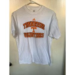 Adidas Tops | Adidas Tennessee Volunteers Tee Shirt Size M | Color: Orange/White | Size: M