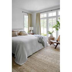 Bodensdorf 27"H x 14"W x 14"D White/Off White Table Lamp - Boutique Rugs