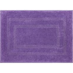 Wide Width Cotton Reversible Bath Rug by Mohawk Home in Fiesta Grape (Size 17" W 24" L)