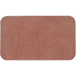 Wide Width Legacy Bath Rug by Mohawk Home in Terracotta (Size 20" W 34" L)