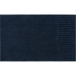 Wide Width Sanctuary Bath Rug by Mohawk Home in Indigo (Size 20" W 34" L)