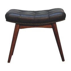 Artisan Furniture Harbour Black Footstool - Brown