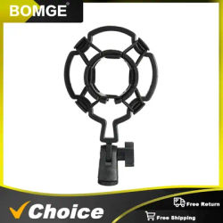 Shock-proof Microphone Mount Plastic Studio Mic Holder Stand Clip For Large Diaphram Condenser Shockproof Mike Bracket