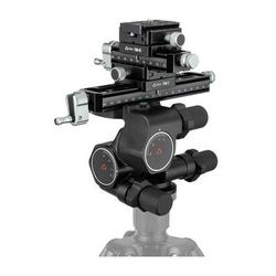 Oben GH3W-15 3-Way Geared Head with 7" and 4" Macro-Focusing-Rail Kit GH3W-15