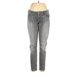 Lucky Brand Jeans - Mid/Reg Rise: Gray Bottoms - Women's Size 6
