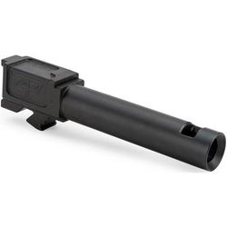Zaffiri Precision Chunk Ported Pistol Barrel Glock 19 Gen 1-4 9mm Twist 1-10 416R Stainless Steel Black Nitride ZP.19BCPBN