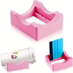 TEMU Silicone Cup Cradle For Tumblers With Built-in Slot, Anti-slip Water Cup Holder For Tumblers/coffee Cups/glass/water Bottles/cans