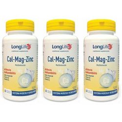 LongLife® Cal-Mag-Zinc Set da 3 3x60 pz Compresse