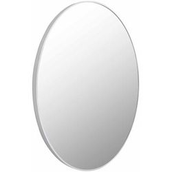 Pontalina 27"H x 27"W x 1"D Modern White Mirror - Hauteloom