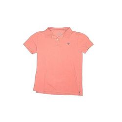 Crewcuts Short Sleeve Polo Shirt: Pink Tops - Kids Boy's Size 12