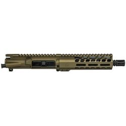 Ghost Firearms Elite Complete Upper Receiver .300 Blackout 7.5in Pistol Length 4150 Light HBAR Barrel 1-8 Twist 7in M-LOK Free Float Hand Guard A2