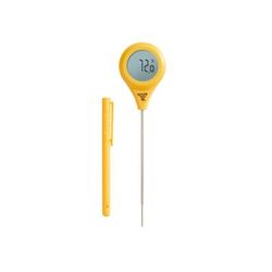 Taylor 5302142 Digital Thermometer with Rotating Display - Yellow