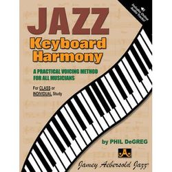 Jazz Keyboard Harmony: A Practical Voicing Method For All Musicians, Book & Online Audio
