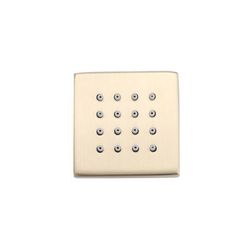 Randolph Morris Brass Body Jet - Square RMAS-BSSQ-BB