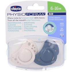 Chicco Succhietti Air Blu Silicone 6-16 Mesi 1 pz Altro