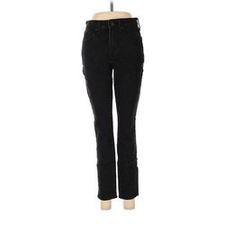 Old Navy Jeans - Mid/Reg Rise: Black Bottoms - Women's Size 4
