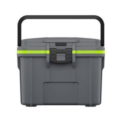 Pelican 8QT Personal Cooler Dark Gray/Green 8Q1DKGRYEGRN