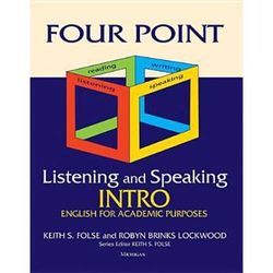 Four Point Listening And Speaking Intro (With Audio Cd): English For Academic Purposes