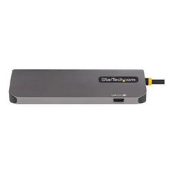 StarTech.com USB-C Multiport Mini Travel Docking Station + 3 Port 5Gbps USB Hub + 100W Power Delivery