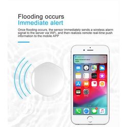 Automatic Flood Sensor with WiFi Notification and Smart Detection!