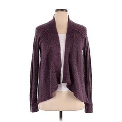 SONOMA life + style Cardigan Sweater: Purple - Women's Size X-Large