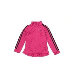 Adidas Track Jacket: Pink Jackets & Outerwear - Kids Girl's Size 5