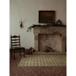 Tappeti geometrici a reticolo marrone tappeto da soggiorno creativo Vintage tappeto da camera da