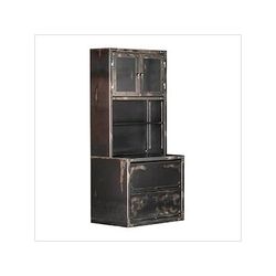 Rhino Metals Ironworks Lateral File Cabinet and Hutch