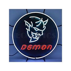 Neonetics Dodge Demon 24-Inch Neon Sign