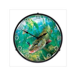 Collectable Sign and Clock In the Thick of it Muskie Backlit Wall Clock