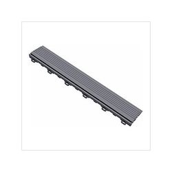 Swisstrax Pro Slate Grey Garage Floor Looped Edge (10-Pack)