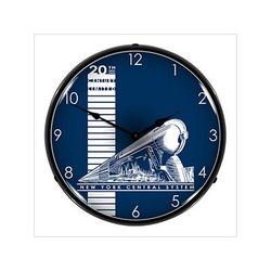 Collectable Sign and Clock 20th Century Limited Backlit Wall Clock