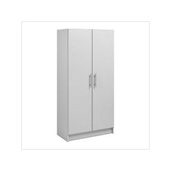 Prepac Elite 32" Light Grey Storage Cabinet