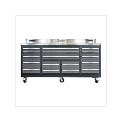 Dragonfire Tools 17-Drawer 7-Foot Heavy Duty Garage Workbench with Casters
