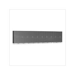 Ulti-MATE Garage Cabinets 10-Piece Tall Garage Cabinet Kit in Graphite Grey Metallic