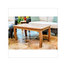 Tortuga Outdoor Jakarta Teak 20" x 40" Rectangle Coffee Table