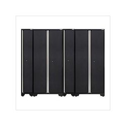 NewAge Garage Cabinets PRO Series Grey 2 x Multi-Use Lockers and 2 x Sports Lockers Set