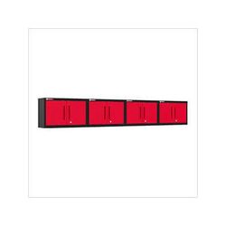 Armadillo Tough Red Wall Cabinet (4-Pack)