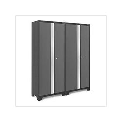 NewAge Garage Cabinets 2 x BOLD Series Grey Lockers
