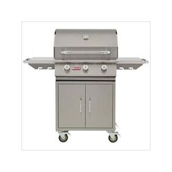 Bull Outdoor Products Steer 24-Inch 3-Burner 45K BTUs Freestanding Grill (Natural Gas)