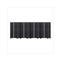 NewAge Garage Cabinets PRO Series Grey 4 x Multi-Use Lockers and 4 x Sports Lockers Set