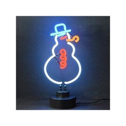 Neonetics Snowman Neon Sculpture