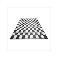 Swisstrax Ribtrax Pro Two Car Garage Floor Tile Mat (Jet Black / Arctic White)