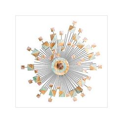 Sunjoy Group Acornwood Decorative Burst Wall Art