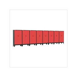 Armadillo Tough Red Gear Locker Tall Cabinet (8-Pack)