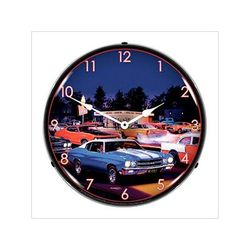 Collectable Sign and Clock Fast Freds Backlit Wall Clock